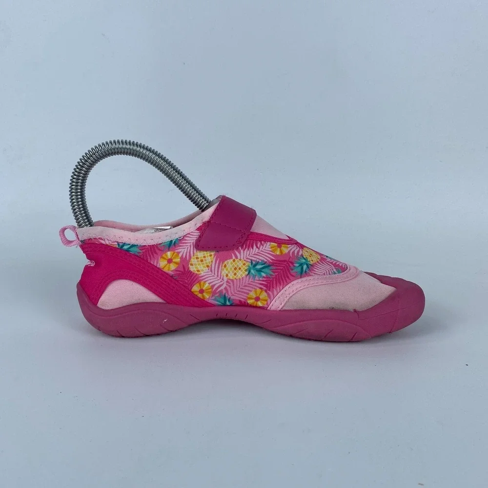 Newtz Tropical Water Shoes Kids Girls 13/1 Pink Pretty in Pineapple 36215727 S23